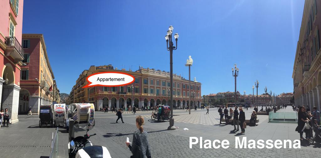 2 Bedrooms Appartement In Central Location On The Famous Place Massena Nice Dış mekan fotoğraf